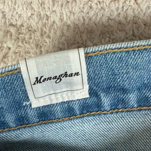 Frank & Eileen Monaghan High Rise Straight Leg Crop Mom Jeans Preppy Sz 26 NWOT - Picture 9 of 13